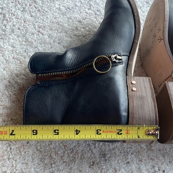 BEEK Quail Black Leather Ankle Boot - Picture 14 of 16